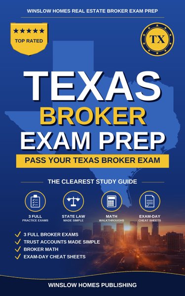 Texas Real Estate Broker Exam Prep cover