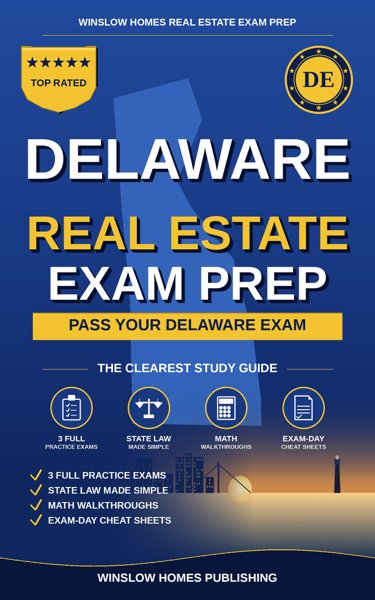 Delaware Real Estate Exam Prep cover