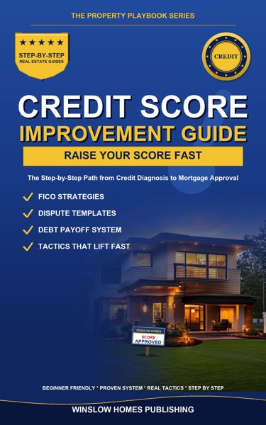 Credit Score Improvement for Mortgages, The Property Playbook Series cover