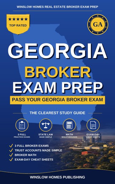 Georgia Real Estate Broker Exam Prep cover