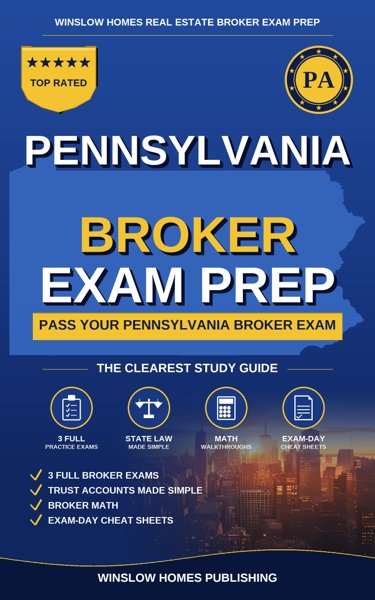 Pennsylvania Real Estate Broker Exam Prep cover