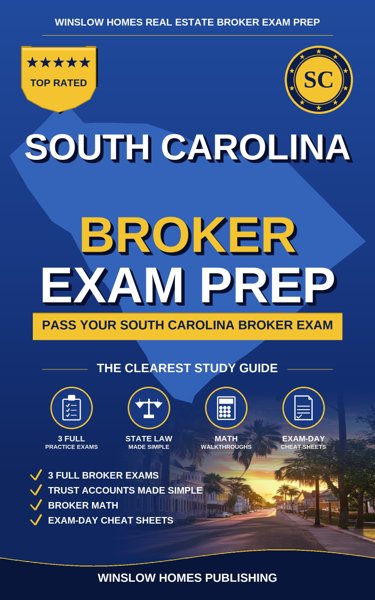 South Carolina Real Estate Broker Exam Prep cover