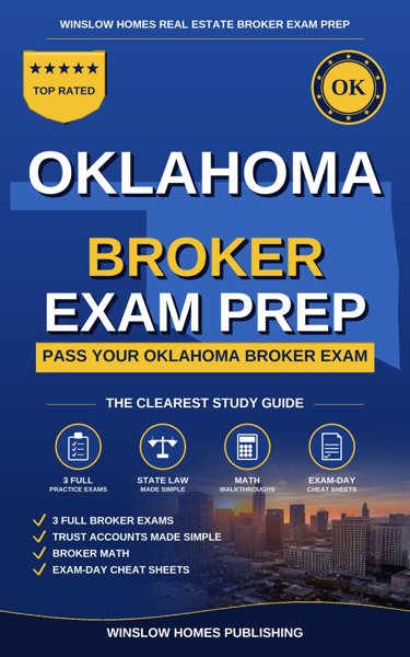 Oklahoma Real Estate Broker Exam Prep cover