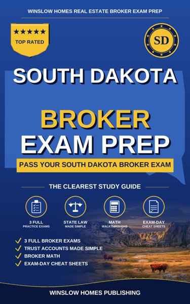 South Dakota Real Estate Broker Exam Prep cover
