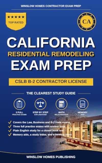 California Residential Remodeling Contractor Exam Prep cover
