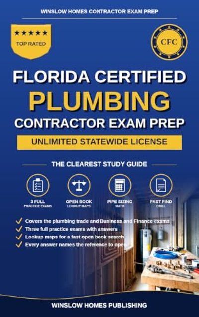 Florida Certified Plumbing Contractor Exam Prep cover