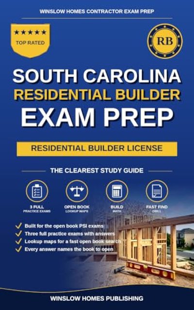 South Carolina Residential Builder Exam Prep cover