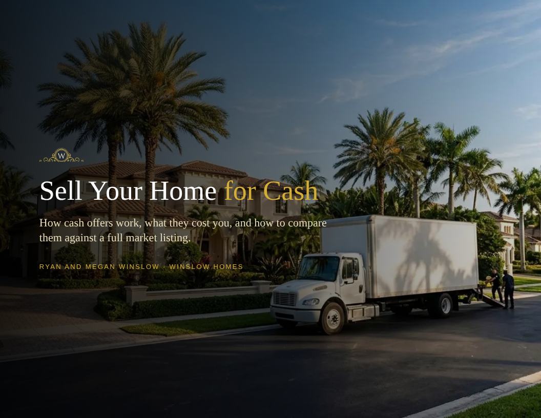 Cash Offer Guide slide